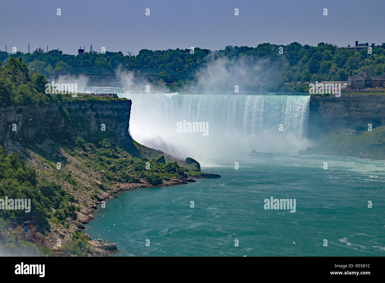 Niagara Falls aus den USA und Kanada Stockfoto