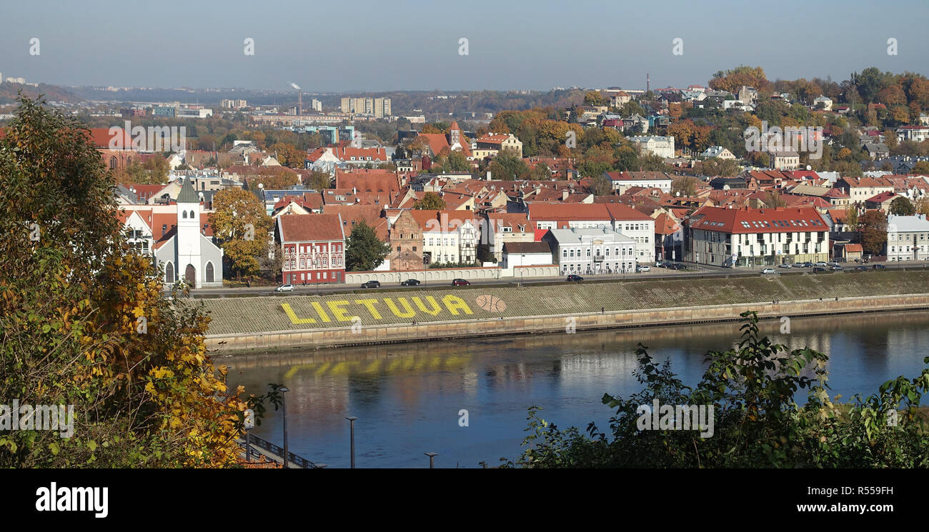 Kaunas Litauen Europa Stockfoto