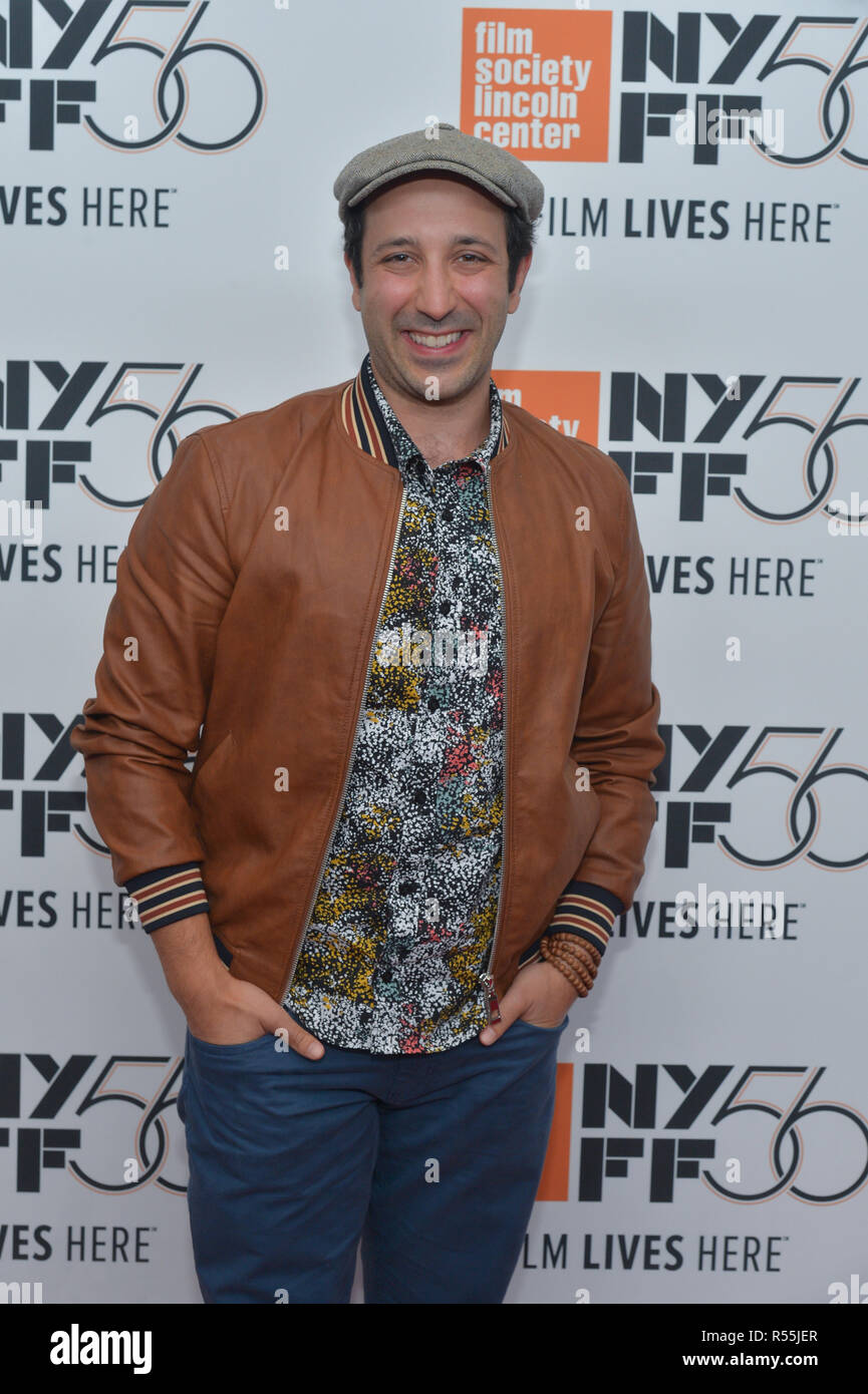 Desmin besucht die 56th New York Film Festival Premiere von "Privatleben" in der Alice Tully Hall, Lincoln Center am 1. Oktober 2018 in New York City. Stockfoto
