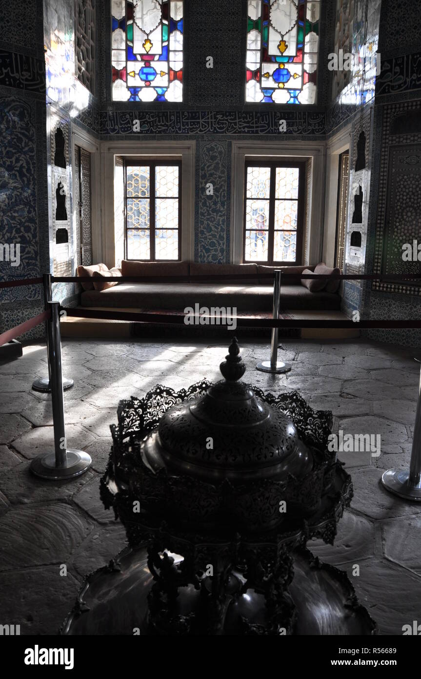 Topkapi Palace Museum und Hagia Irene Museum Stockfoto