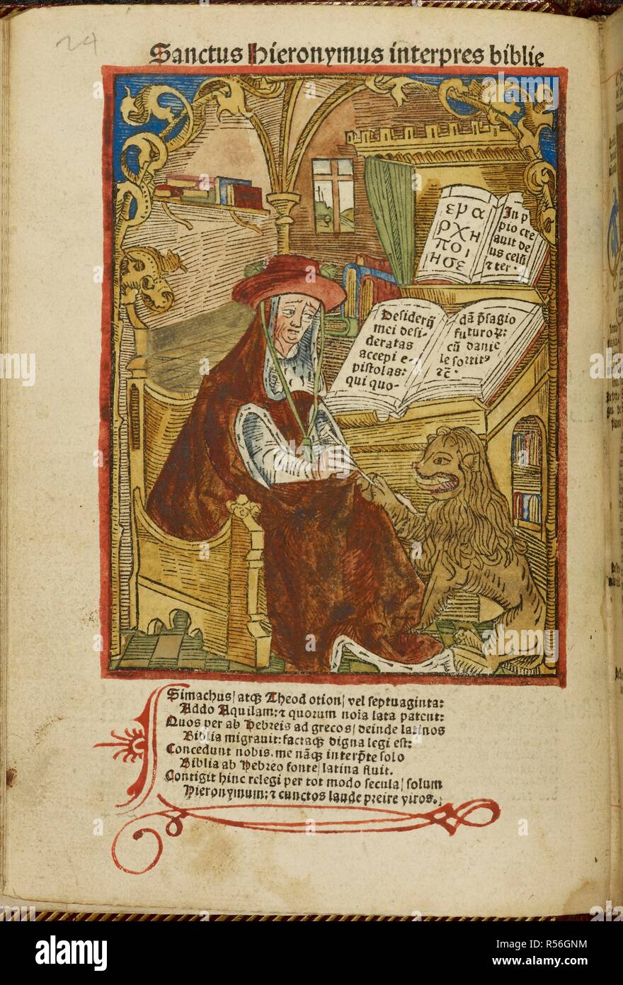 Sophronius eusebius hieronymus Fotos und Bildmaterial in hoher