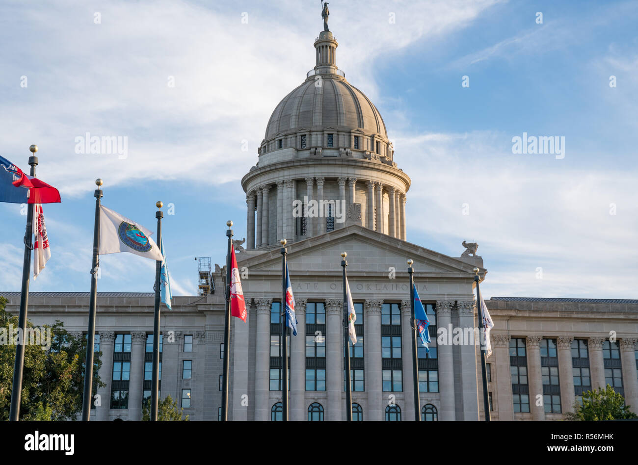 Oklahoma Capitol Building in Oklahoma City, OK Stockfoto