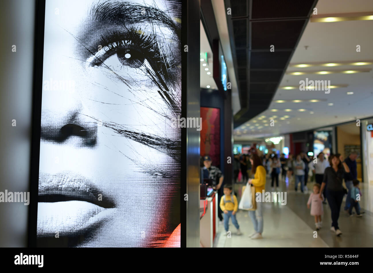 Die NARS Beauty Boutique an den beiden IFC Mall, Hongkong SAR Stockfoto