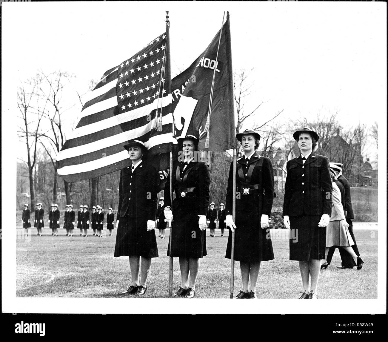 1940 - Frauen finden Training Schule, Northampton, Massachusetts Stockfoto