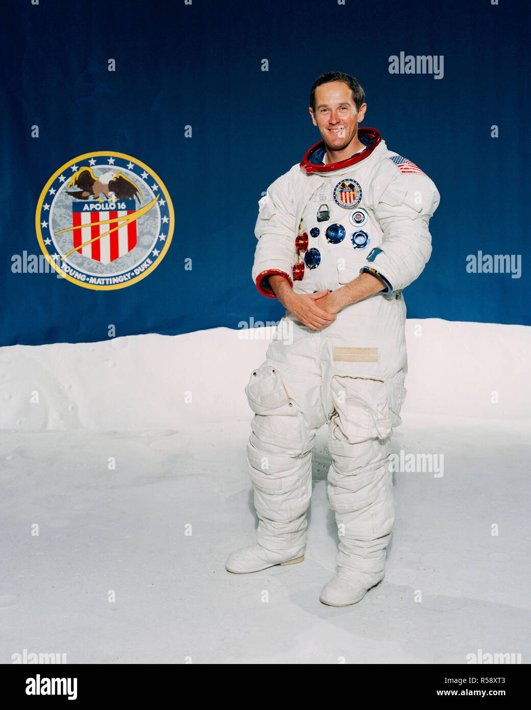 (Januar 1972) - - - Astronaut Charles M.Herzog Jr. Stockfoto