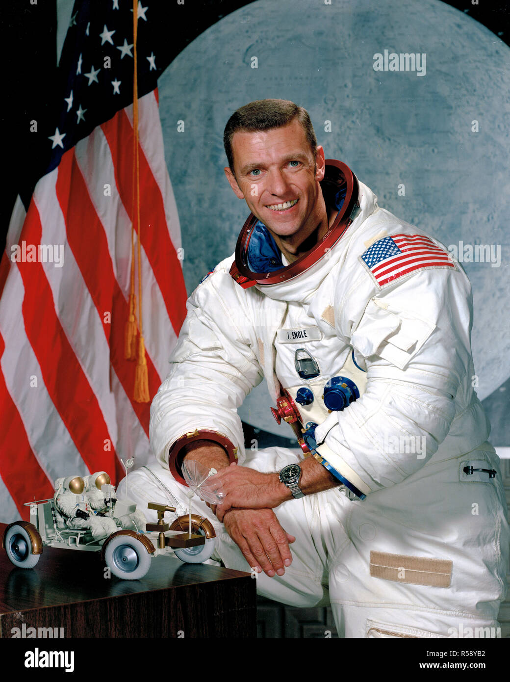 (1971) - - - Astronaut Joe H. Engle Stockfoto