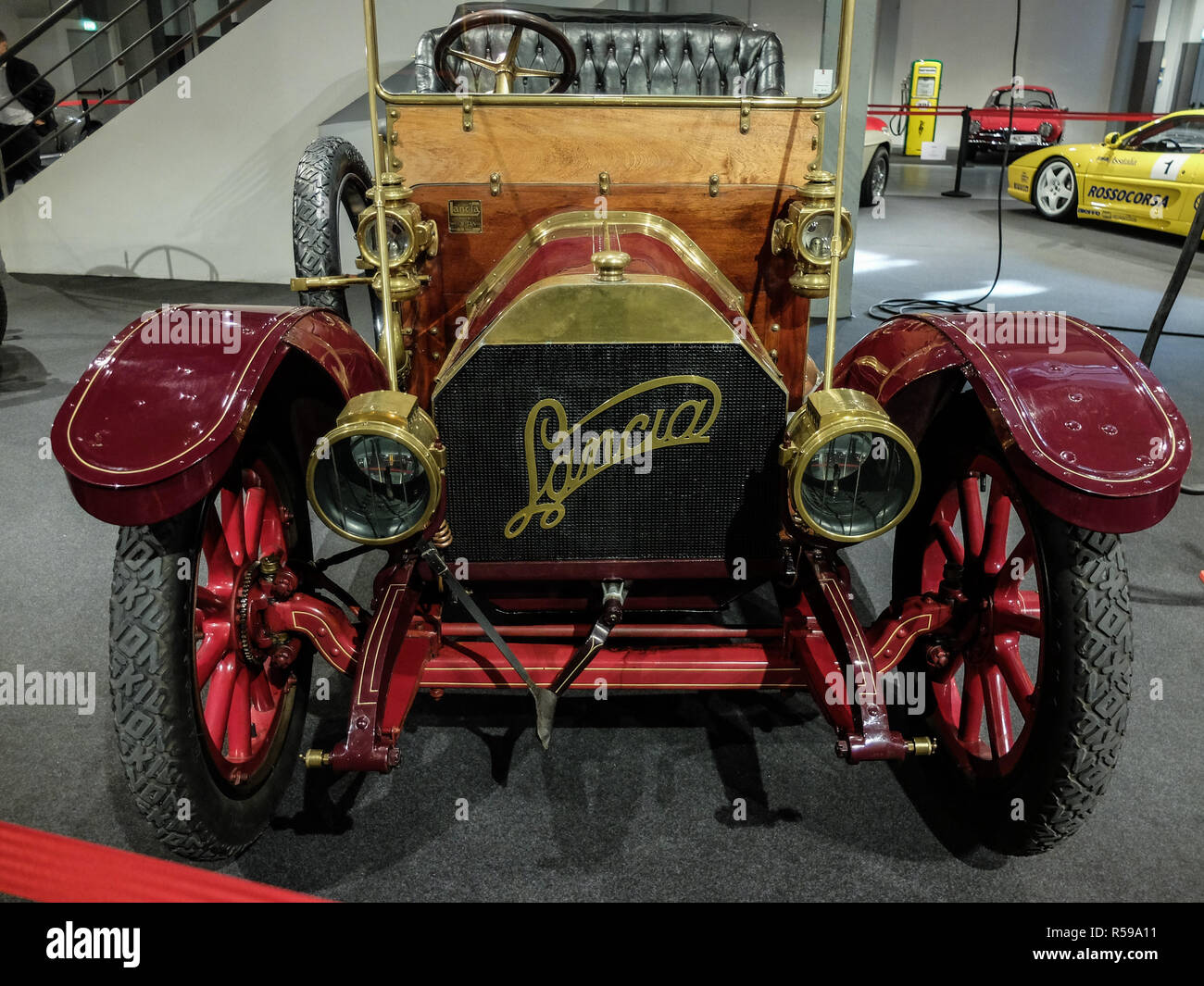 Foto LaPresse - Matteo Ecke 30/11/2018 Milano (Italia) cronaca La mostra Le forme della velocit&#xe0; al Museo della scienza e della tecnologia Stockfoto