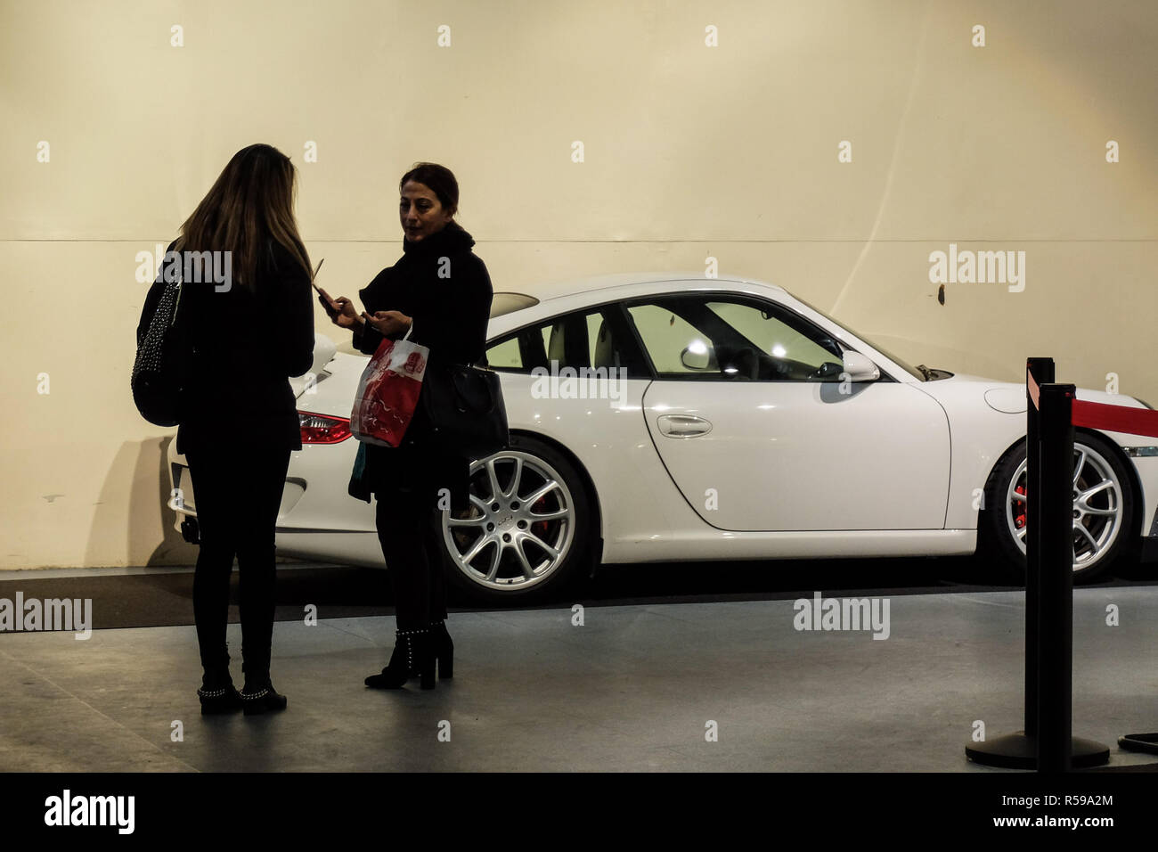 Foto LaPresse - Matteo Ecke 30/11/2018 Milano (Italia) cronaca La mostra Le forme della velocit&#xe0; al Museo della scienza e della tecnologia Stockfoto