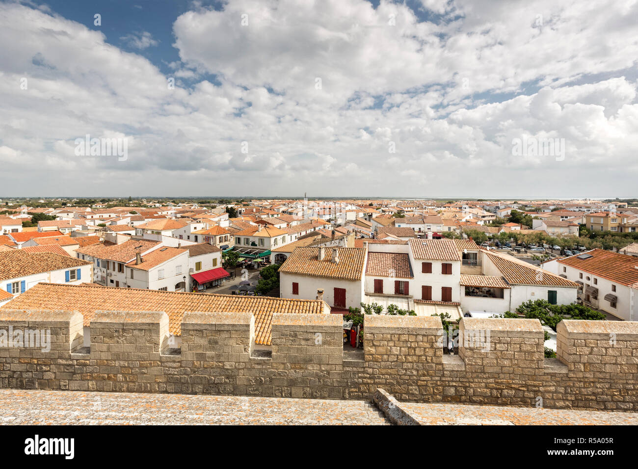 Saintes-maries-de-la-Mer in Südfrankreich Stockfoto