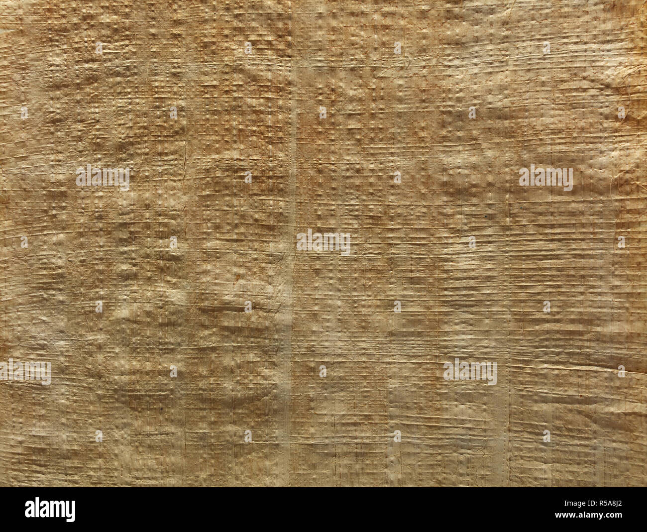 Alte antik braun Papyrus Hintergrund Textur Stockfoto