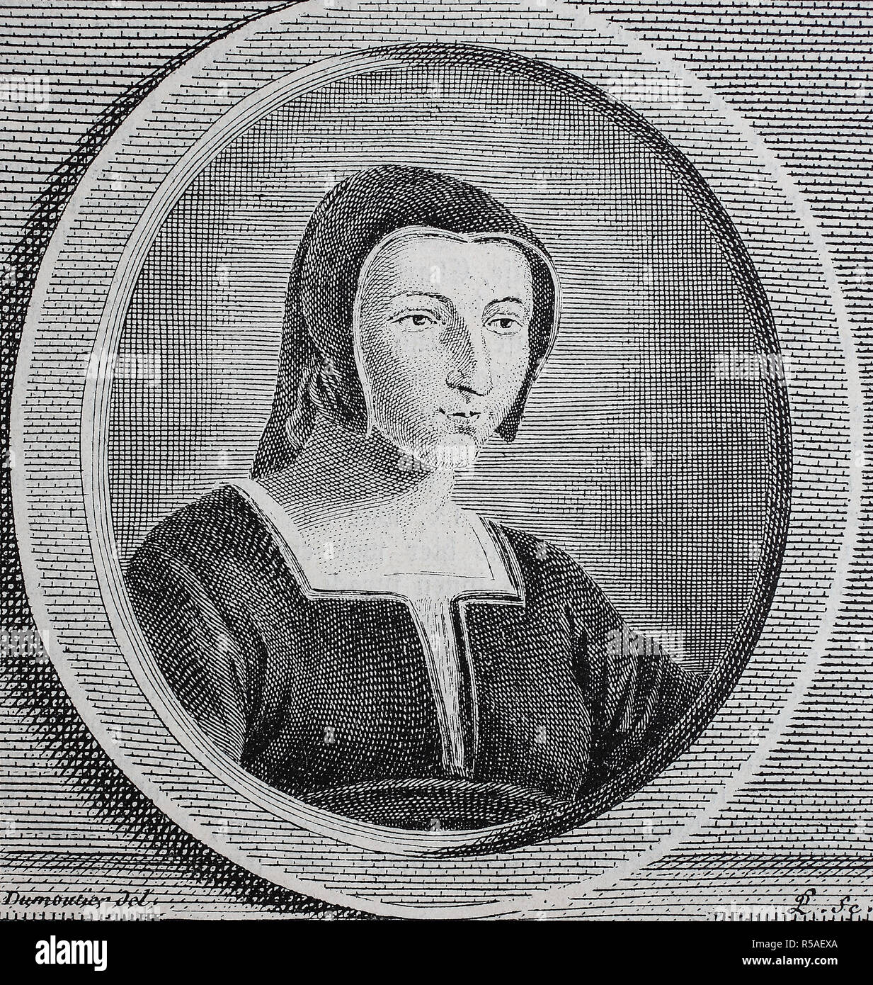 Margarete von Valois, 14. Mai 1553, vom 27. März 1615, bekannt als La Reine Margot, Königin von Frankreich und Navarra sowie Herzogin von Valois Stockfoto