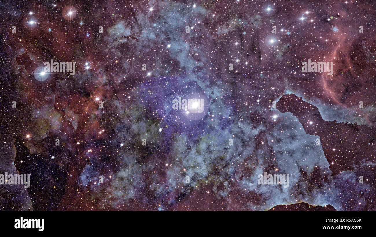 Galaxien und Nebel. Kosmische art Elemente dieses Bild eingerichtet, die von der NASA Stockfoto