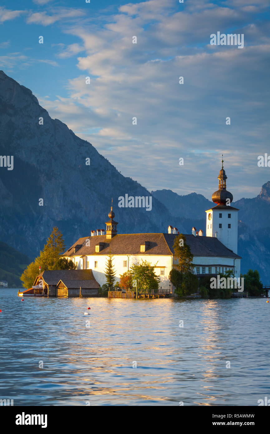 Schloss Ort am Traunsee, Gmunden, Salzkammergut, Oberösterreich, Österreich Stockfoto