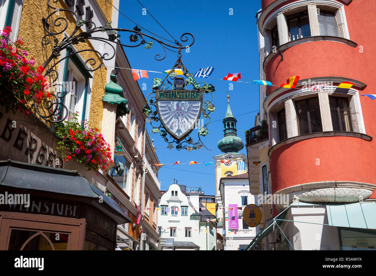 Gmunden, Salzkammergut, Oberösterreich, Österreich Stockfoto