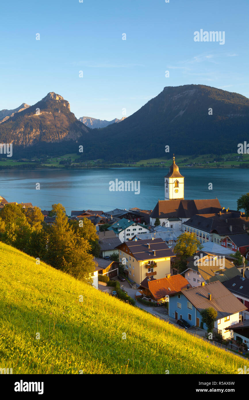 St. Wolfgang, Wolfgangsee, Flachgau, Oberösterreich, Österreich Stockfoto