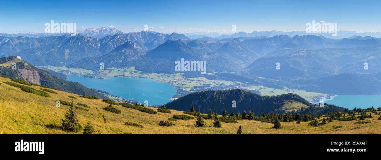 St. Wolfgangsee, Salzkammergut, Oberösterreich, Österreich Stockfoto