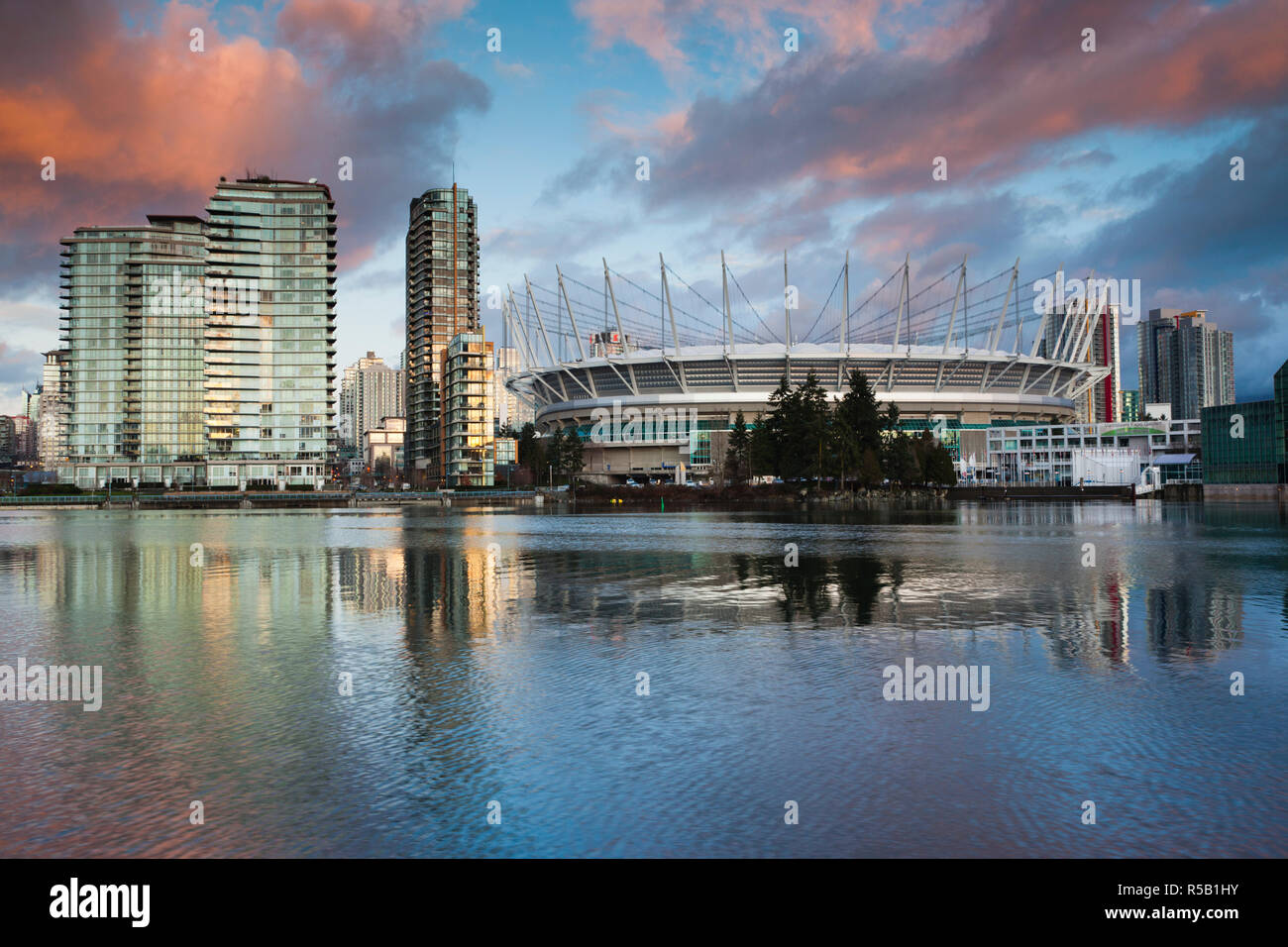 Kanada, British Columbia, Vancouver, BC Place Stadium Stockfoto