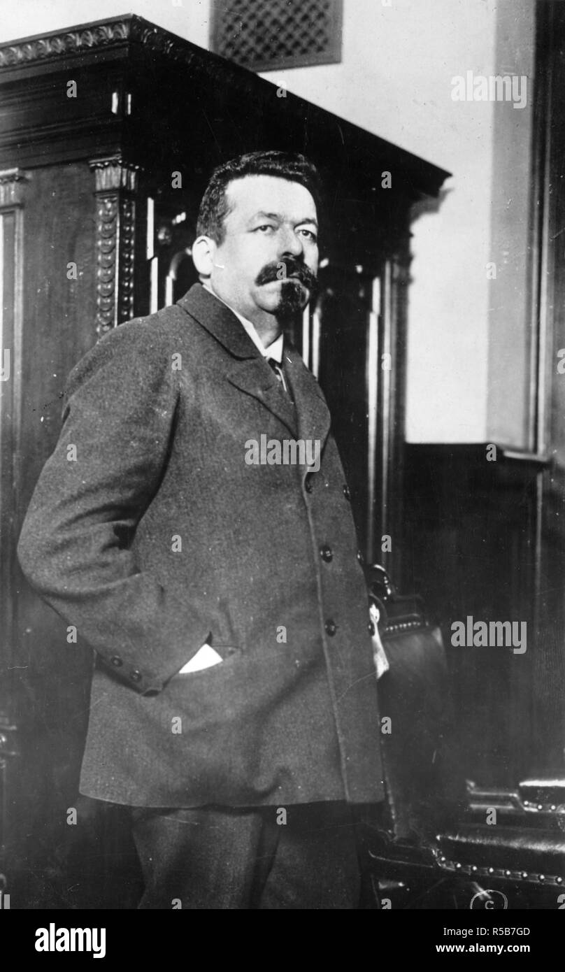 Deutsche Republik - Fred Ebert, der erste Präsident der Bundesrepublik Deutschland Ca. 1918-1919 Stockfoto