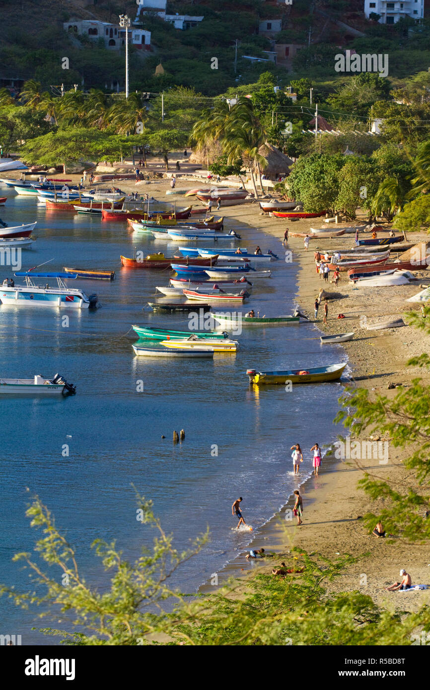 Kolumbien, Magdalena, Tanganga, Tanganga Bay Stockfoto