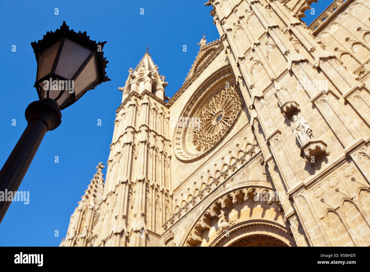 Kathedrale La Seu, Palma De Mallorca, Mallorca, Balearen, Spanien Stockfoto