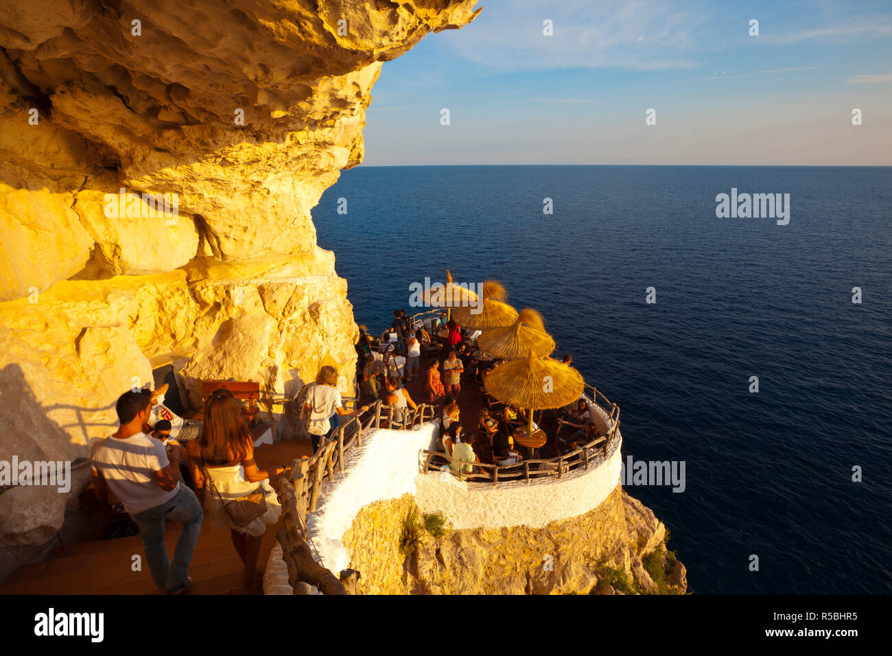 Cove d'en Xoroi, Menorca, Balearen, Spanien Stockfoto
