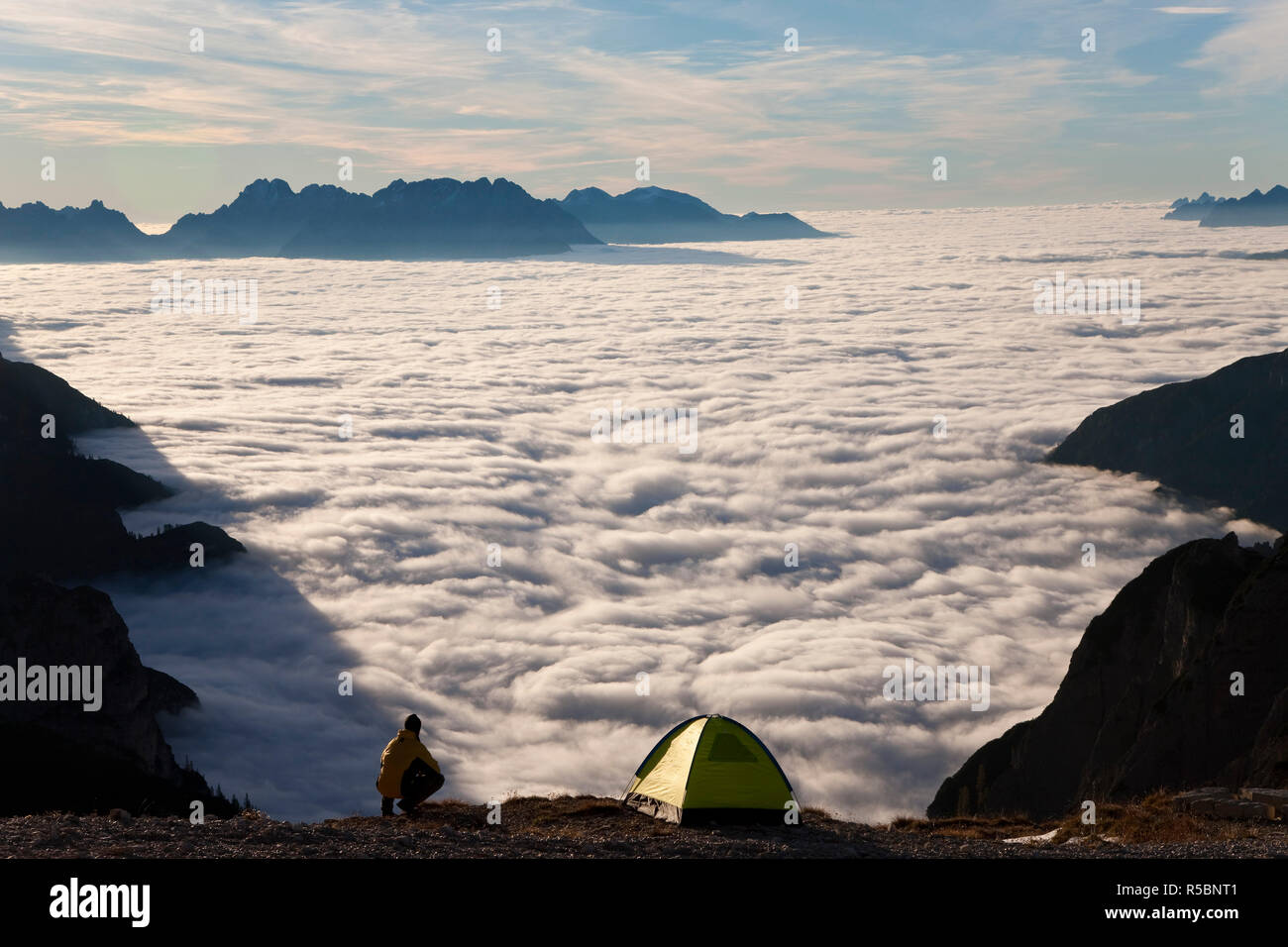 Italien, Südtirol, Südtirol, Bozen, Alta Pusteria, Hochpustertal, Sextner Dolomiten Naturpark Stockfoto