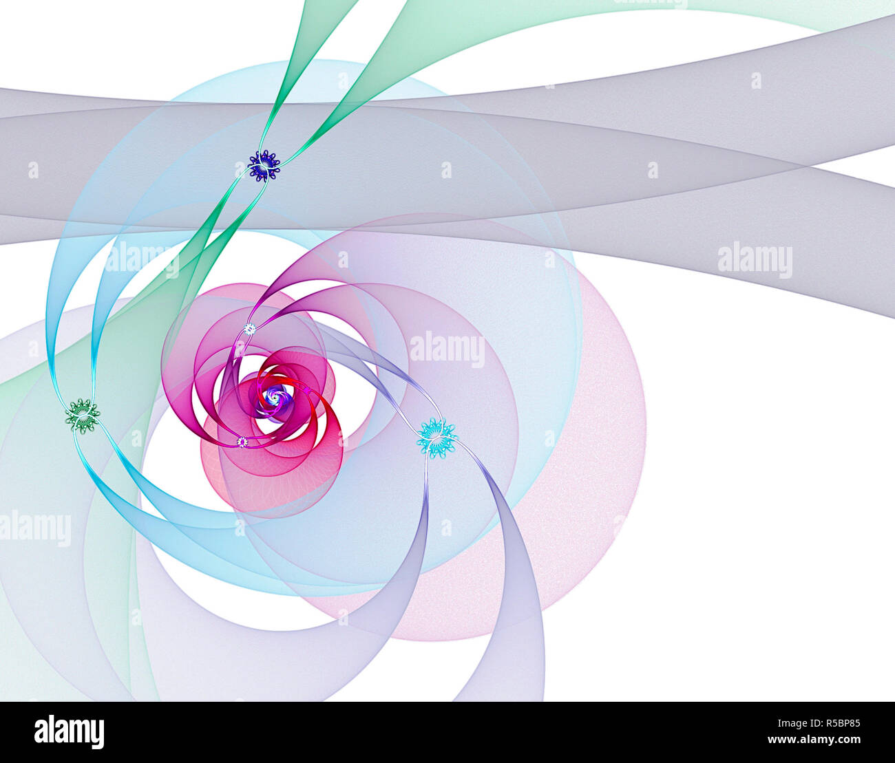 Abstrakt Fractal Image Stockfoto