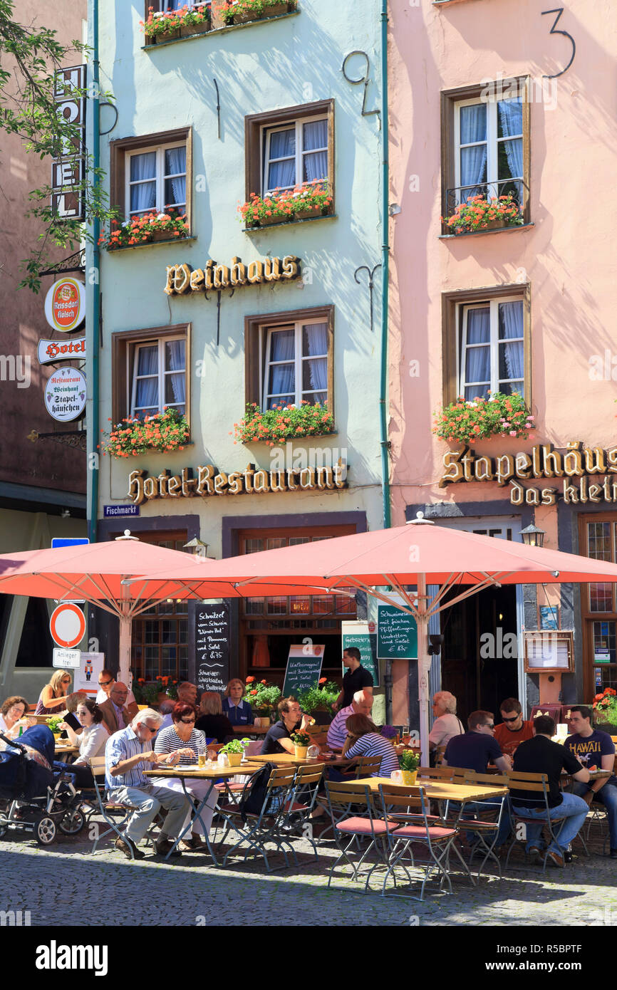 Deutschland, Nordrhein-Westfalen, Köln (Köln), Altstadt, Fischmarkt Stockfoto