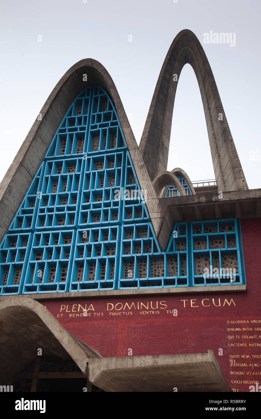 Dominikanische Republik, Südosten, Higuey, Basilika de Nuestra Señora de La Altagracia Basilika Stockfoto