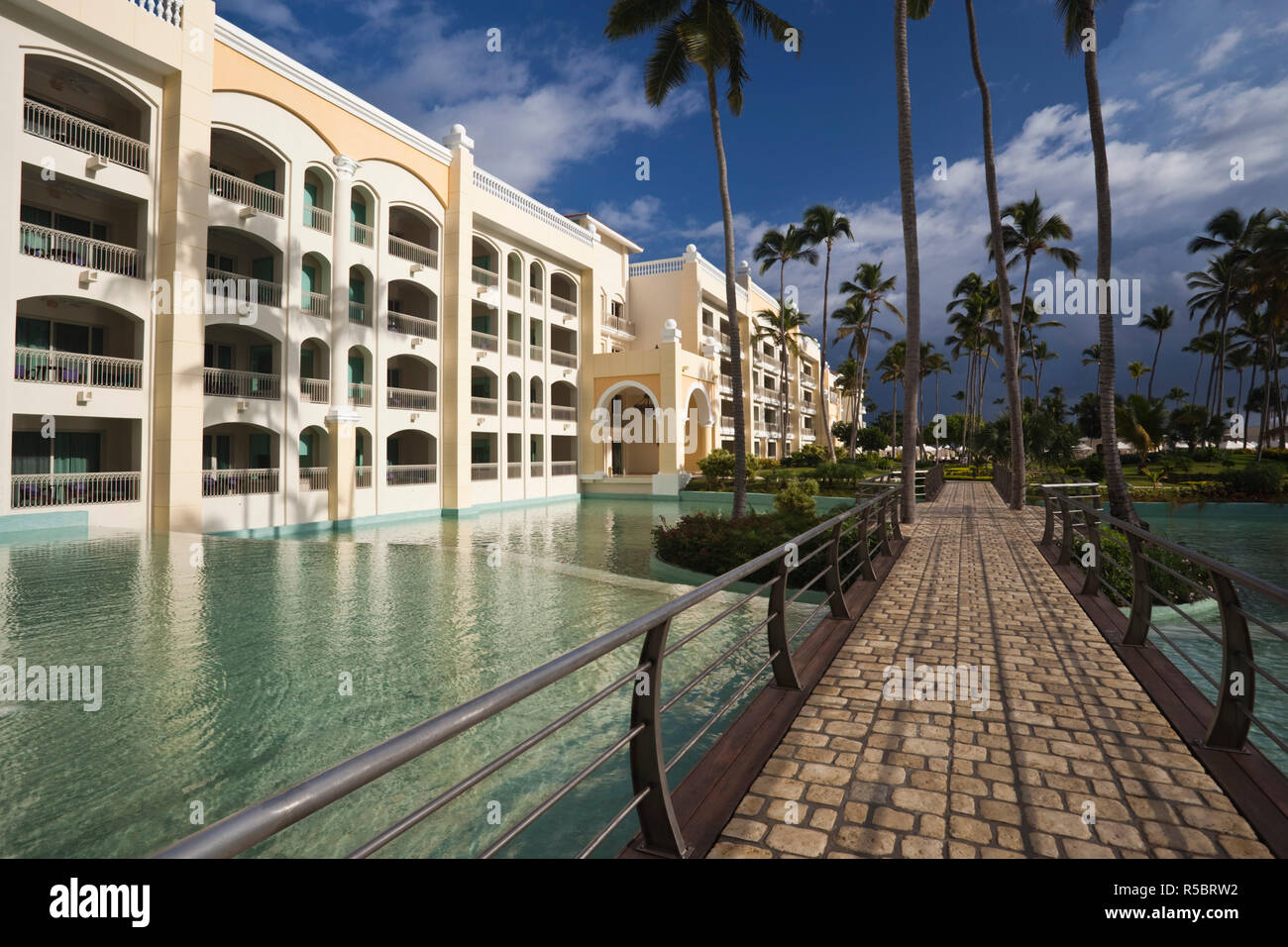 Dominikanische Republik, Punta Cana, Bavaro, Iberostar Grand Hotel Stockfoto