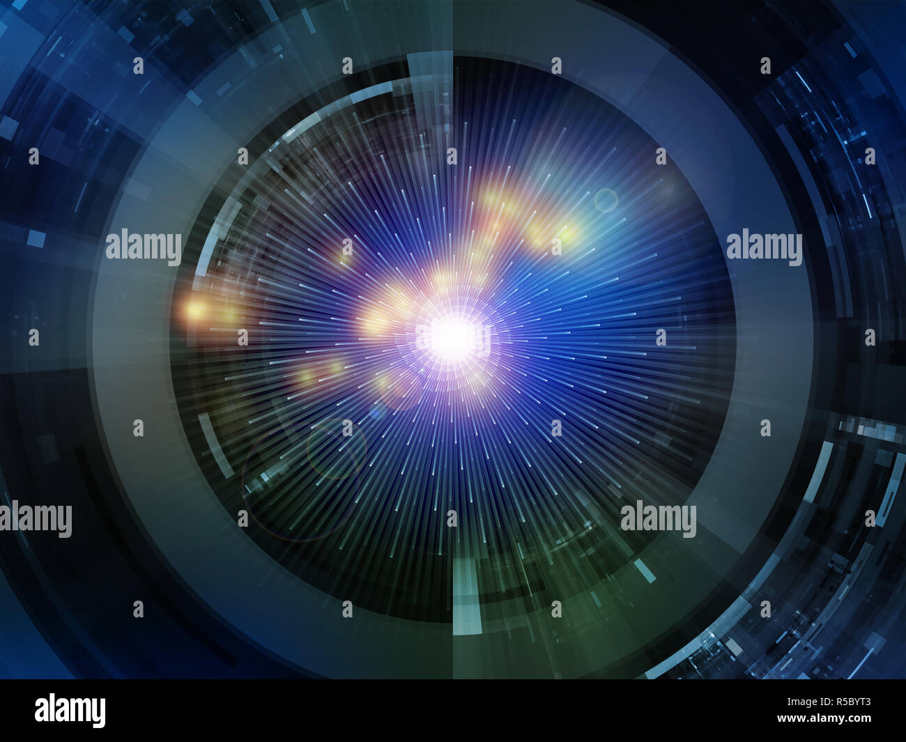 Virtueller Raum Emitter Stockfotografie Alamy