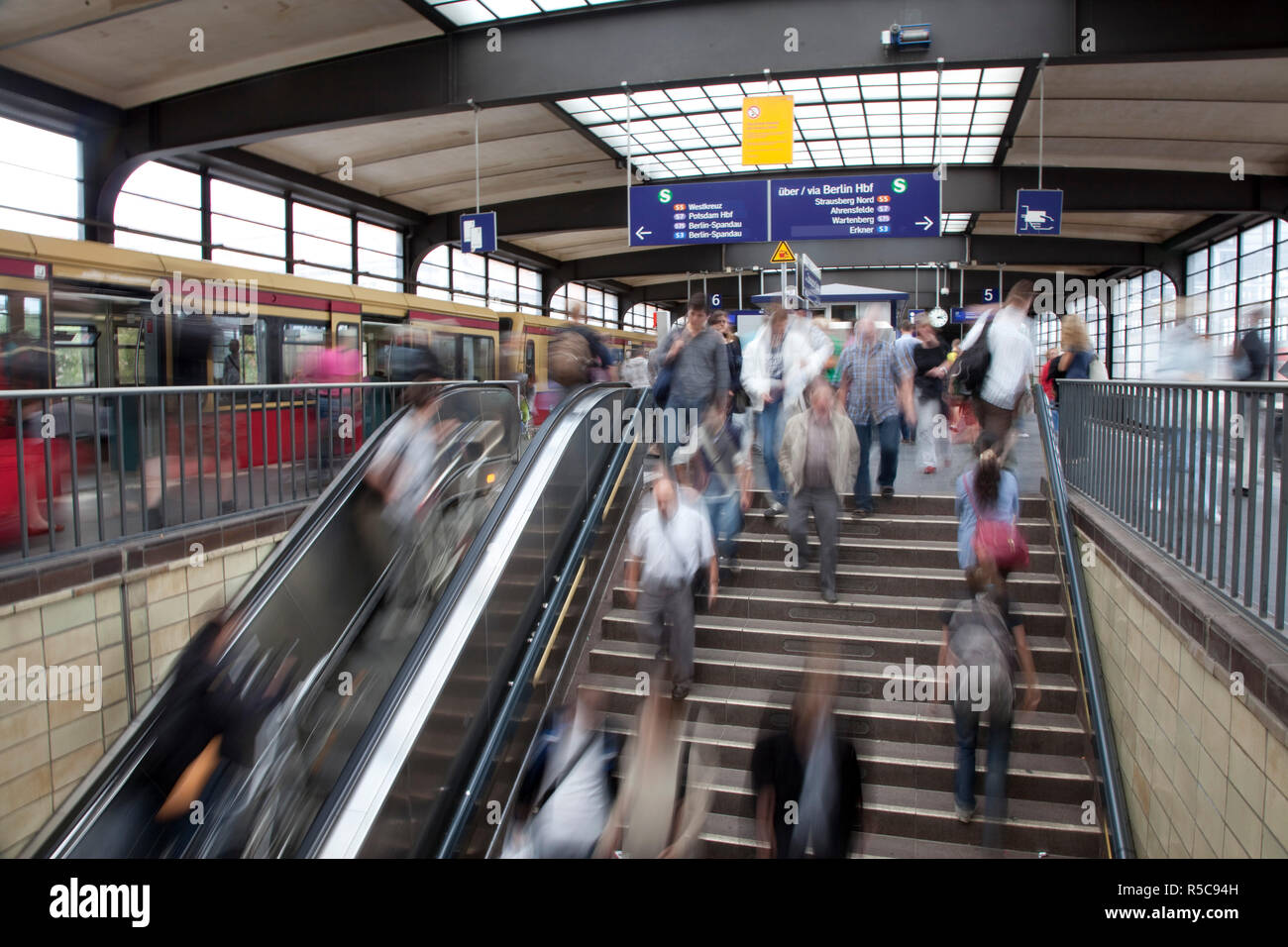 Bahnhof Friedrichstrasse, Berlin, Deutschland Stockfoto