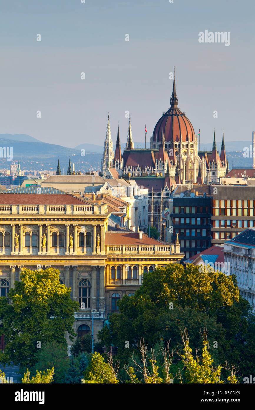Parlamentsgebäude in Budapest, Ungarn Stockfoto