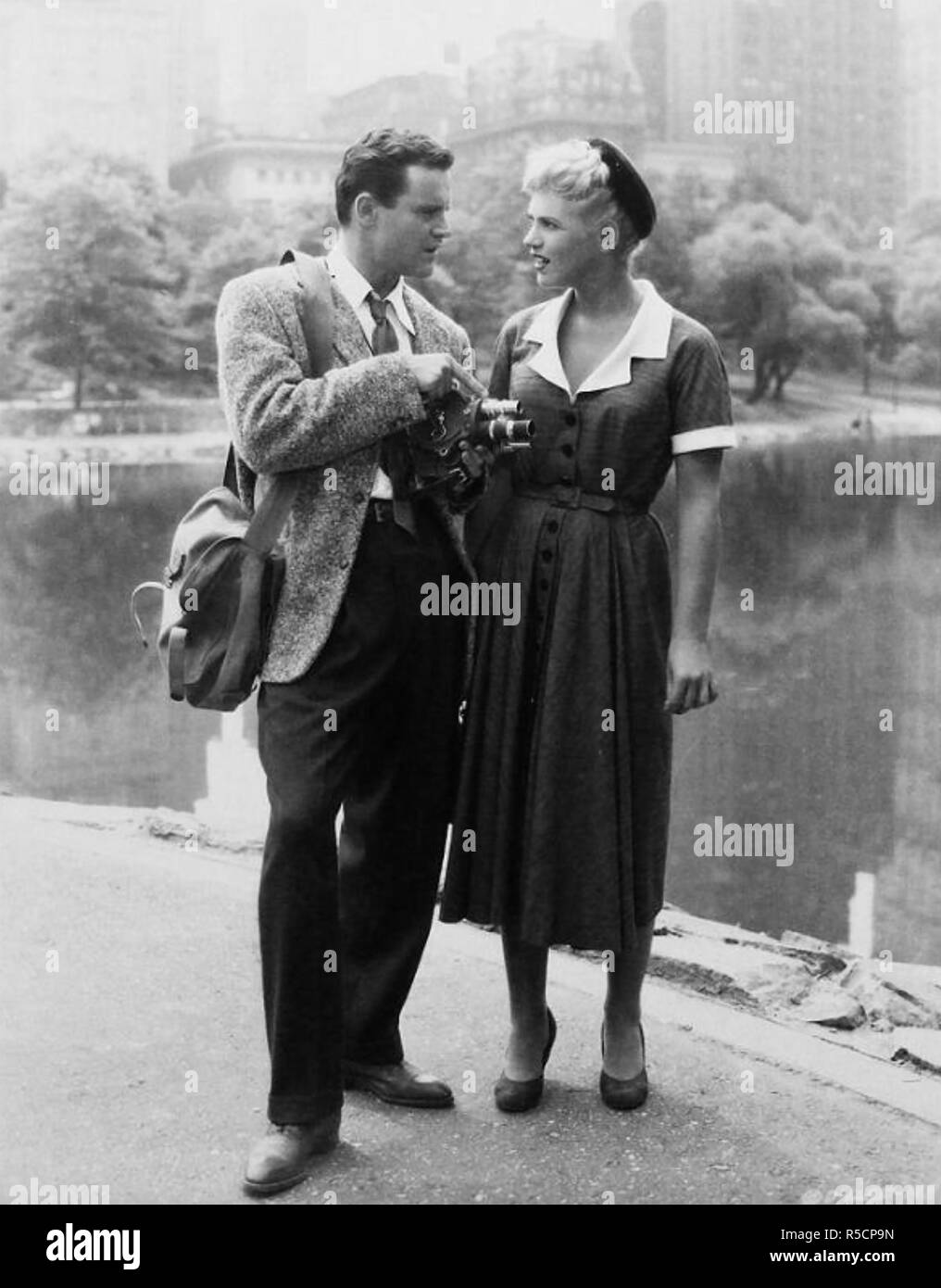 Es sollte nicht passieren Sie Columbia Pictures Film 1954 mit Judy Holliday und Jack Lemmon Stockfoto