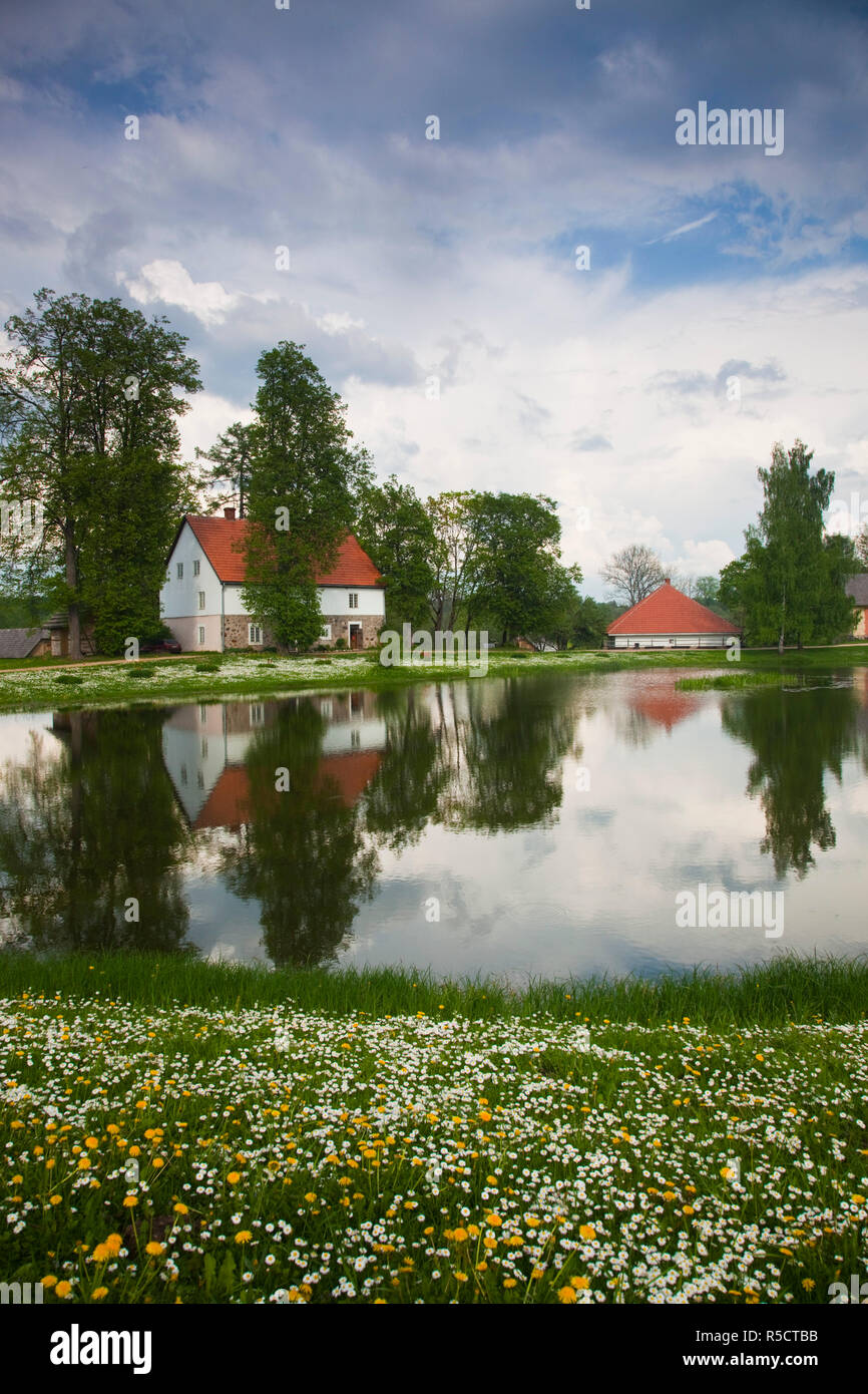 Lettland Lettland, Vidzeme, nordöstliche Region, Gauja Nationalpark, Sigulda, Museumsreservat Turaida, Agriturismo Stockfoto