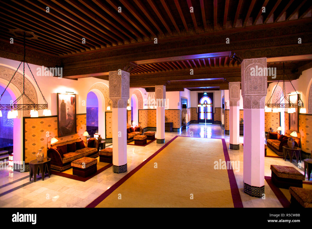 Mamounia Hotel, Marrakesch, Marokko, Nordafrika Stockfoto