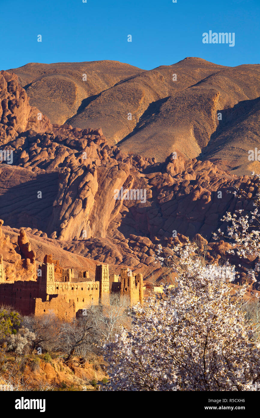 Alten Kasbah, Dades-schlucht, Marokko Stockfoto