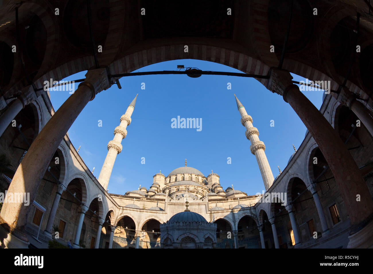 Neue Moschee (Yemi Cami), Istanbul, Türkei Stockfoto