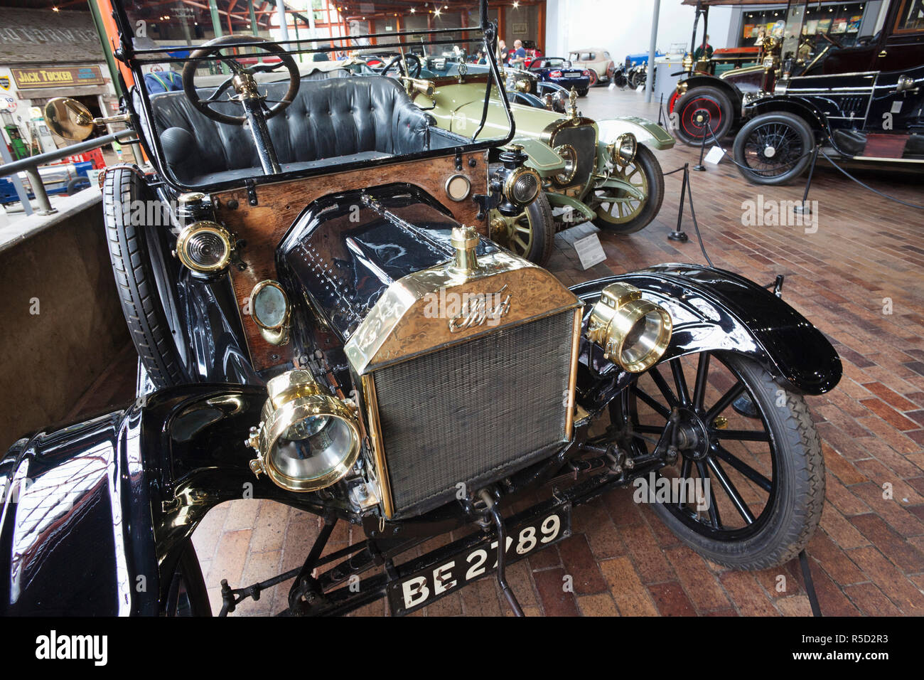 England, Hampshire, New Forest, Beaulieu, das National Motor Museum Stockfoto