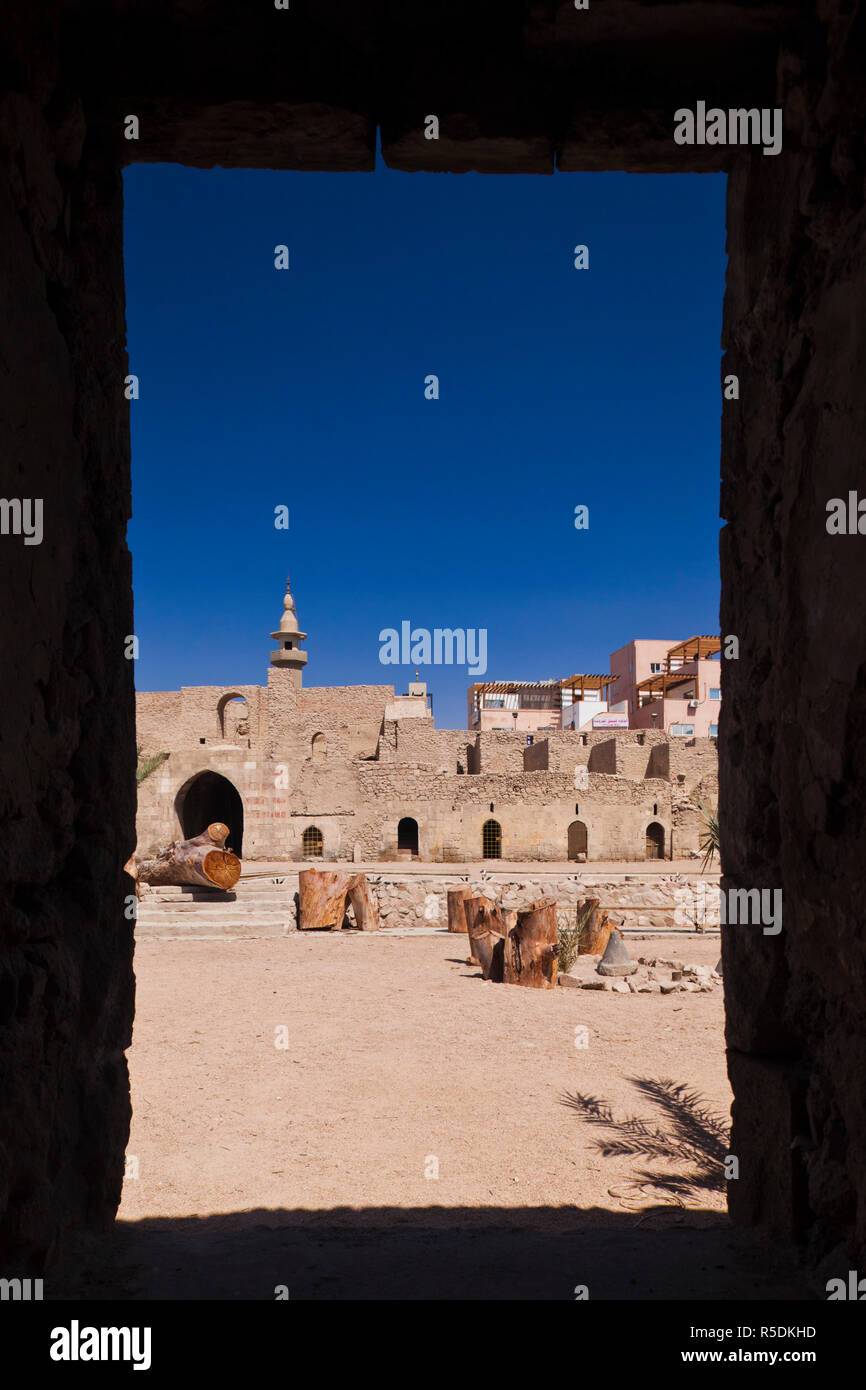 Aqaba, Jordanien Aqaba Fort, osmanische Festung Stockfoto