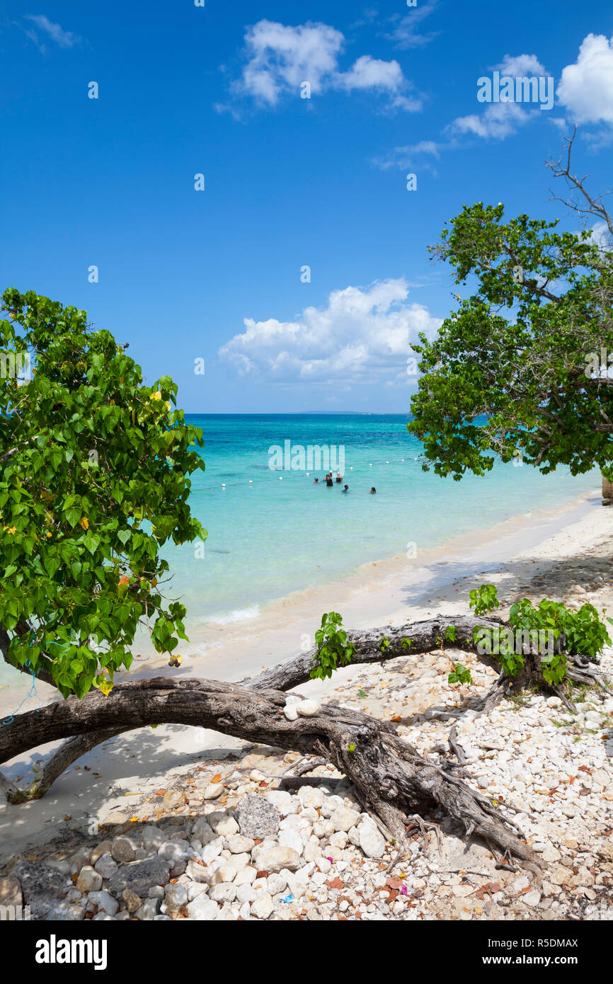 Bluefields Strand, Bluefields, Westmoreland Parish, Jamaika, Karibik Stockfoto