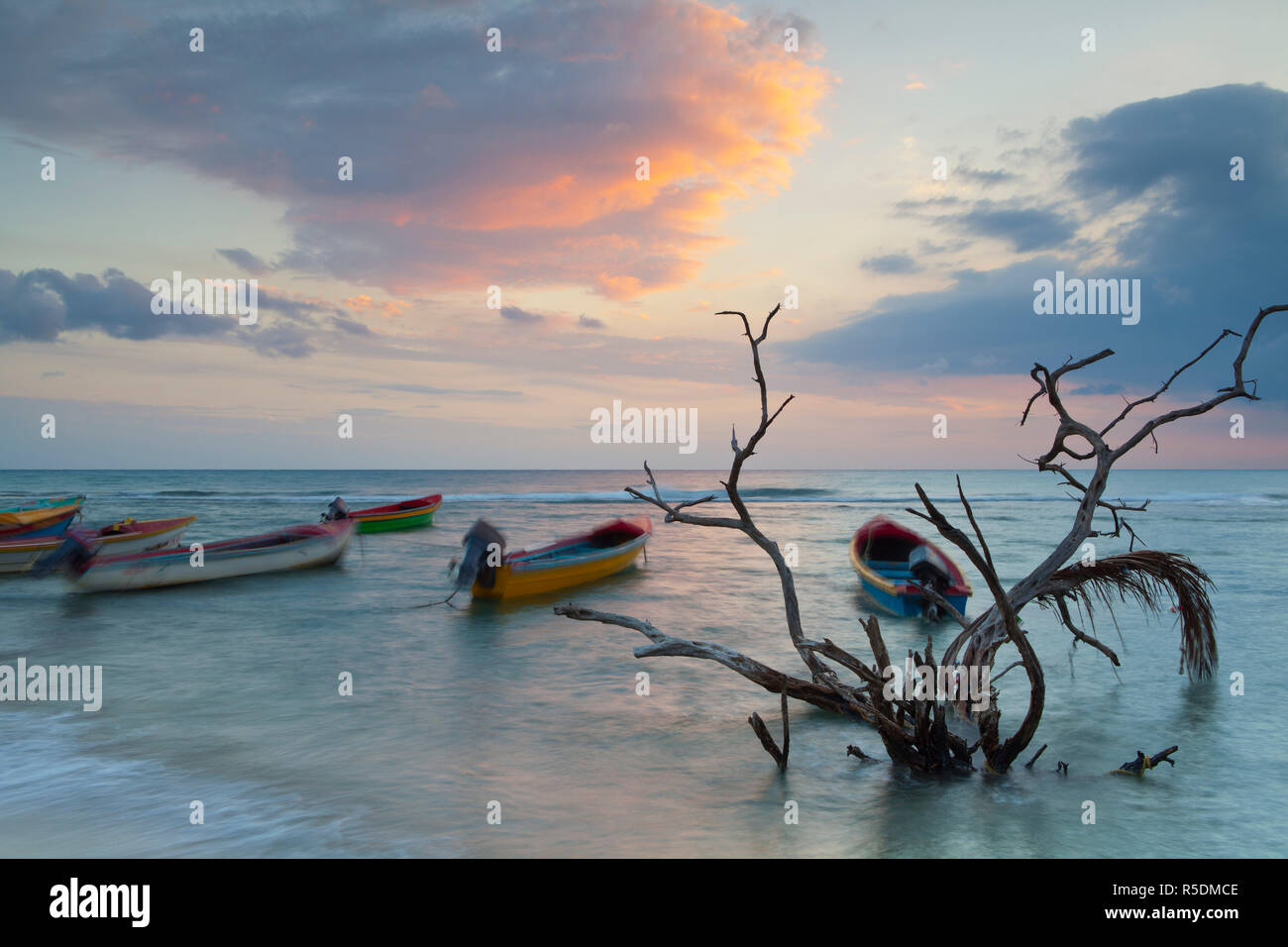 Treasure Beach, St. Elizabeth Parish, Jamaika, Karibik Stockfoto