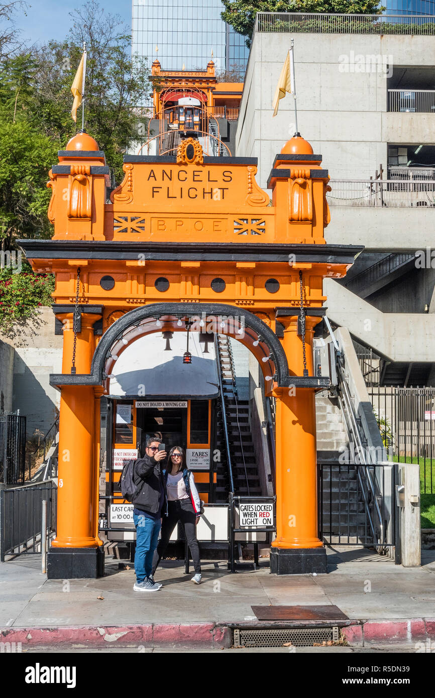 Angels Flight Los Angeles Stockfotos Und Bilder Kaufen Alamy