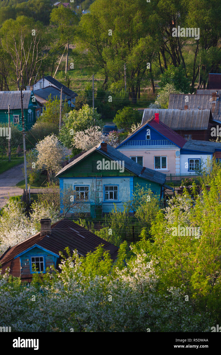 Russland, Oblast Jaroslawl, Goldener Ring, pereslavl-zalessky Dorf Stockfoto