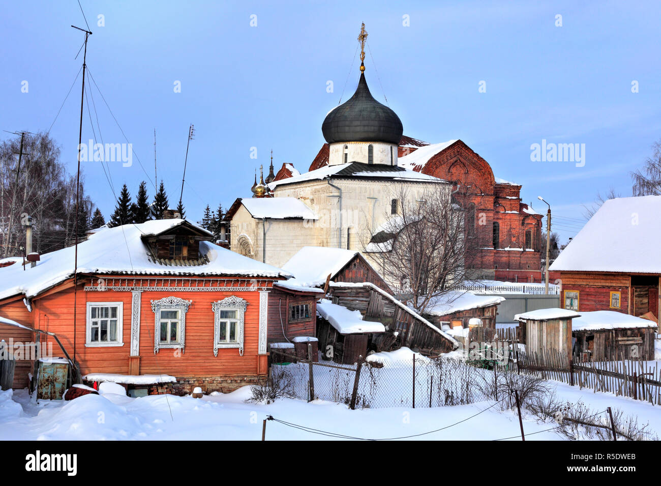 Saint George Cathedral (1234), Yuryev Polsky, Vladimir Region, Russland Stockfoto