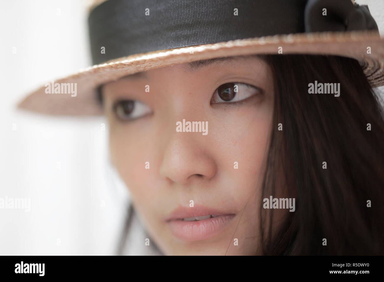 Asiatische Frau, Singapur Stockfoto