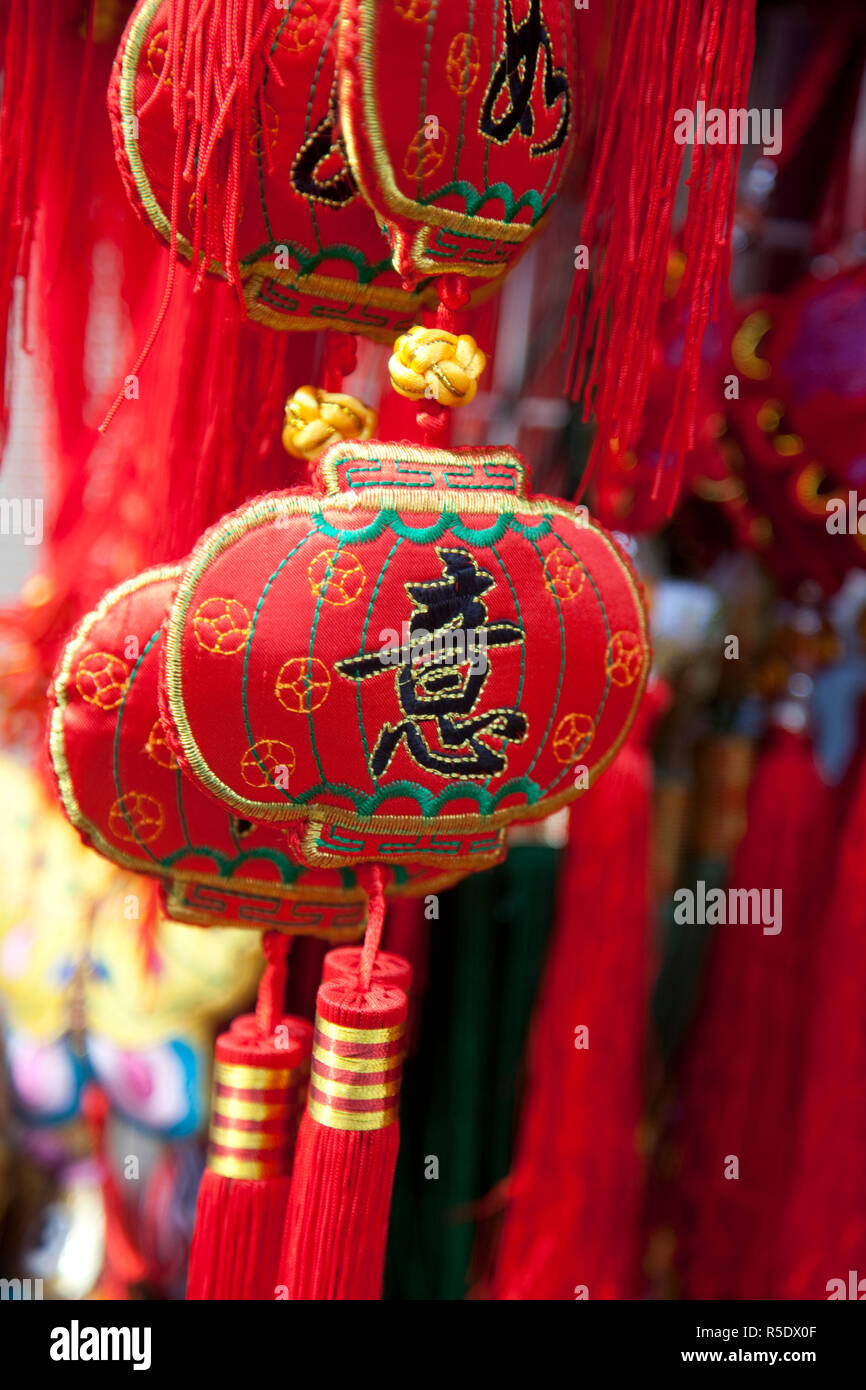 Chinesische Trinkets, China Town, Singapur Stockfoto