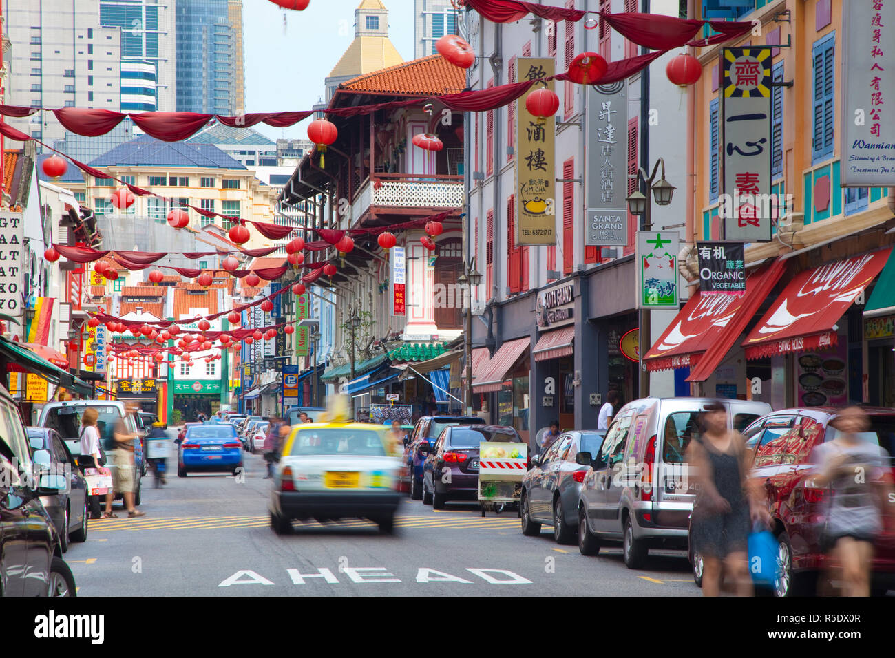 Chinatown, Singapur Stockfoto