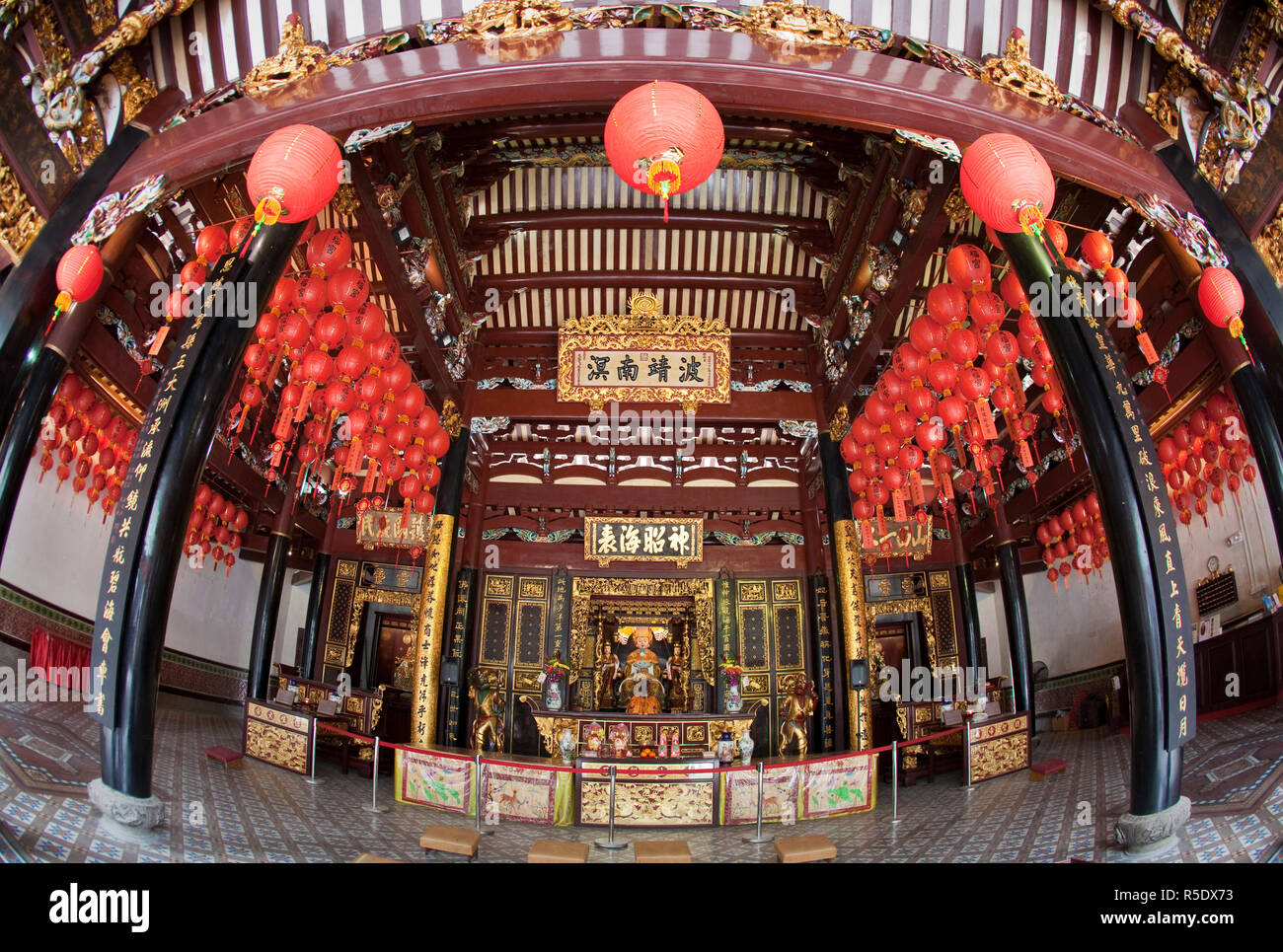 Thian Hock Keng Tempel, China Town, Singapur Stockfoto