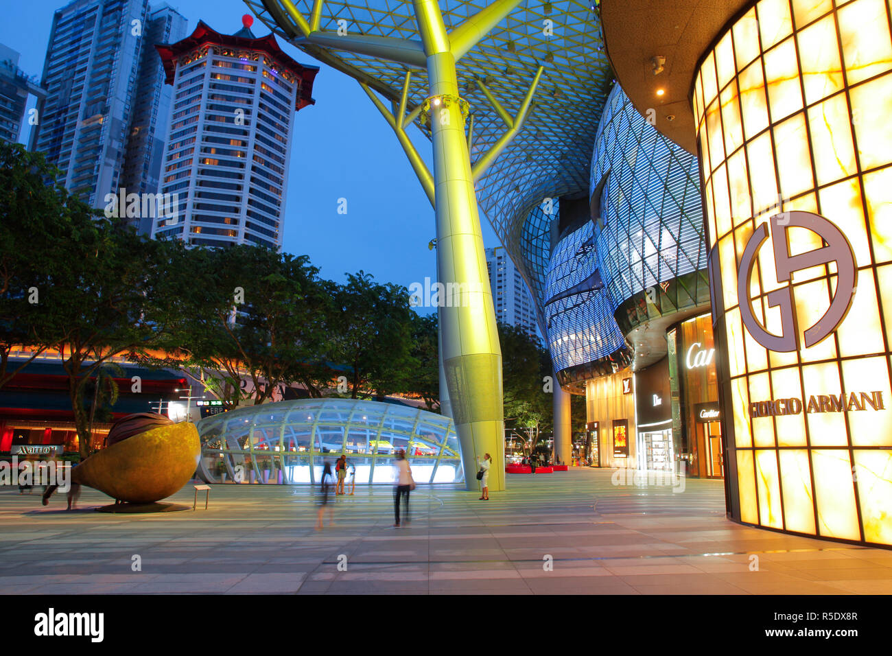 Ion Orchard Shopping Mall, Orchard Road, Singapur Stockfoto